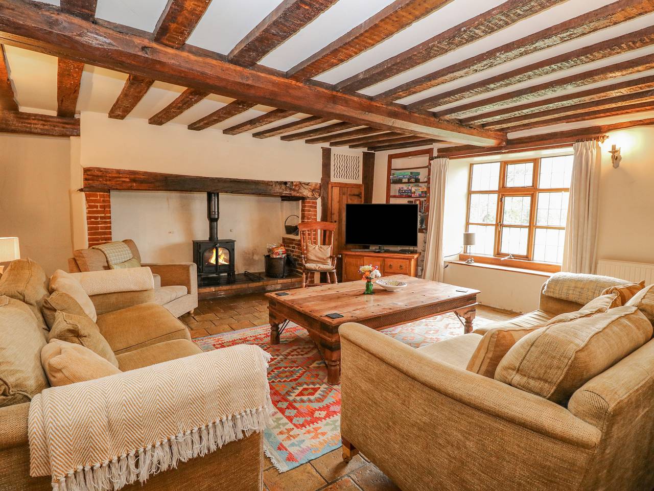 Manor Farm House in Broomholm, Norfolk Coast