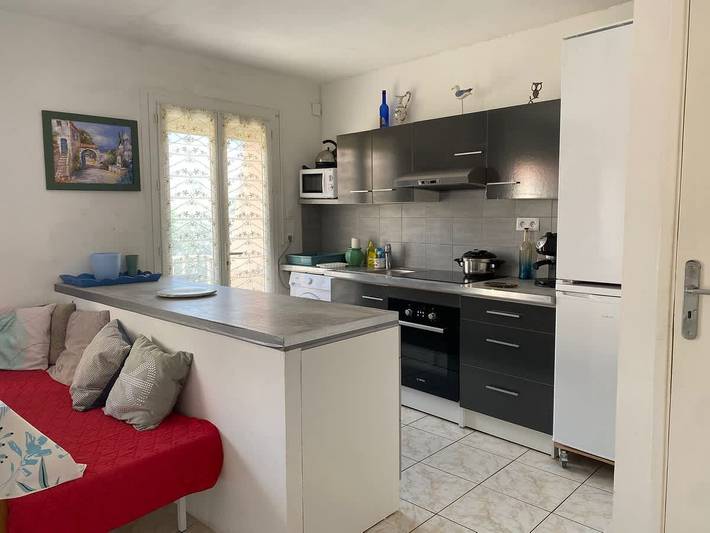 Location de vacances pour 4 personnes, avec balcon/terrasse et piscine à Valras-Plage