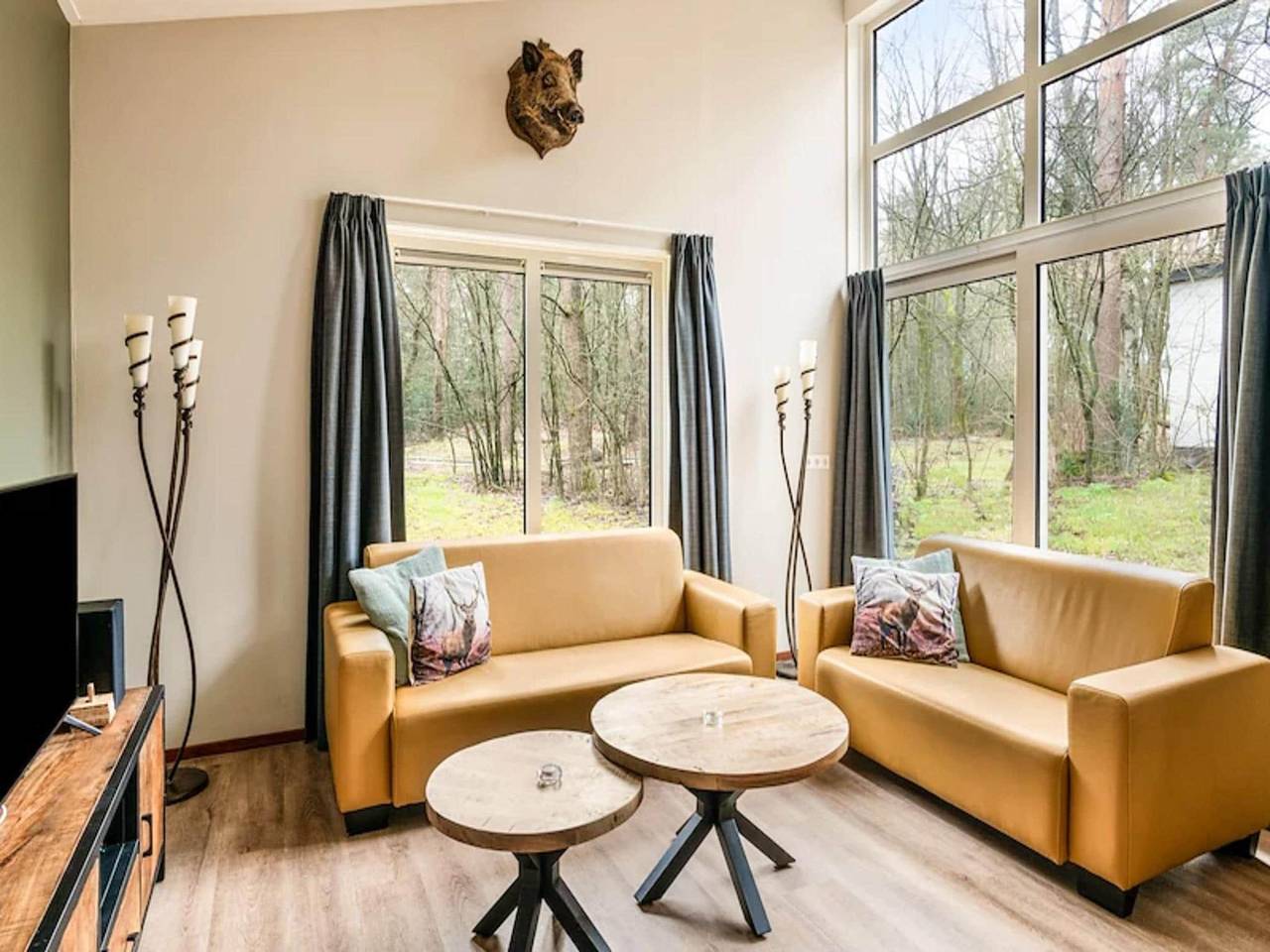 Gezellige bosbungalow met sauna in Kootwijk, Hoge Veluwe