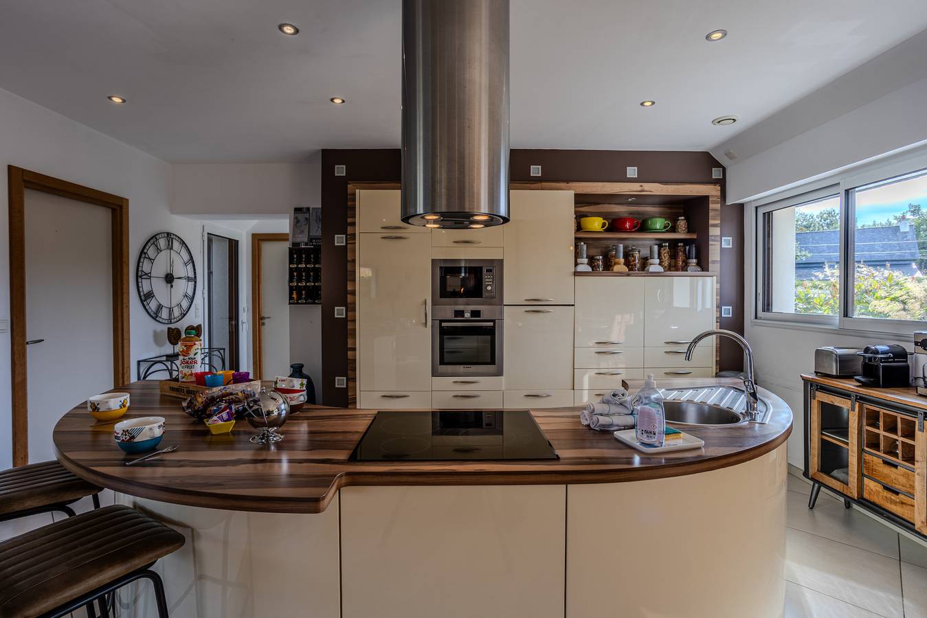 Ferienhaus für 8 Personen mit Garten in Landrellec, Trégastel