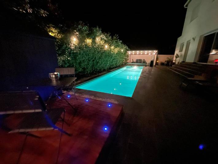 Location de vacances pour 8 personnes, avec jardin ainsi que piscine et vue, animaux acceptés à Le Crès - 2