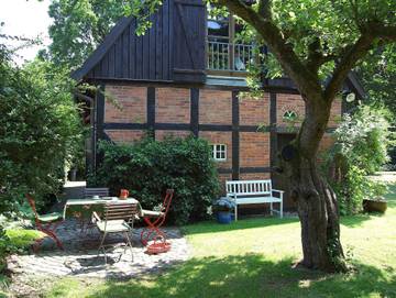 Ferienhaus für 3 Personen, mit Garten und Terrasse in Worpswede