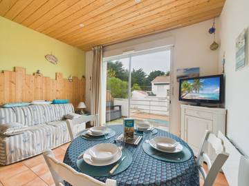 Appartement De Vacances pour 4 Personnes dans Saint-Jean-de-Monts, Vendée, Photo 1