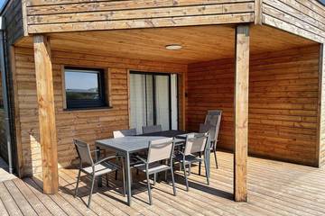 Gîte pour 4 personnes, avec jardin et terrasse, animaux acceptés à Les Moitiers-d'Allonne
