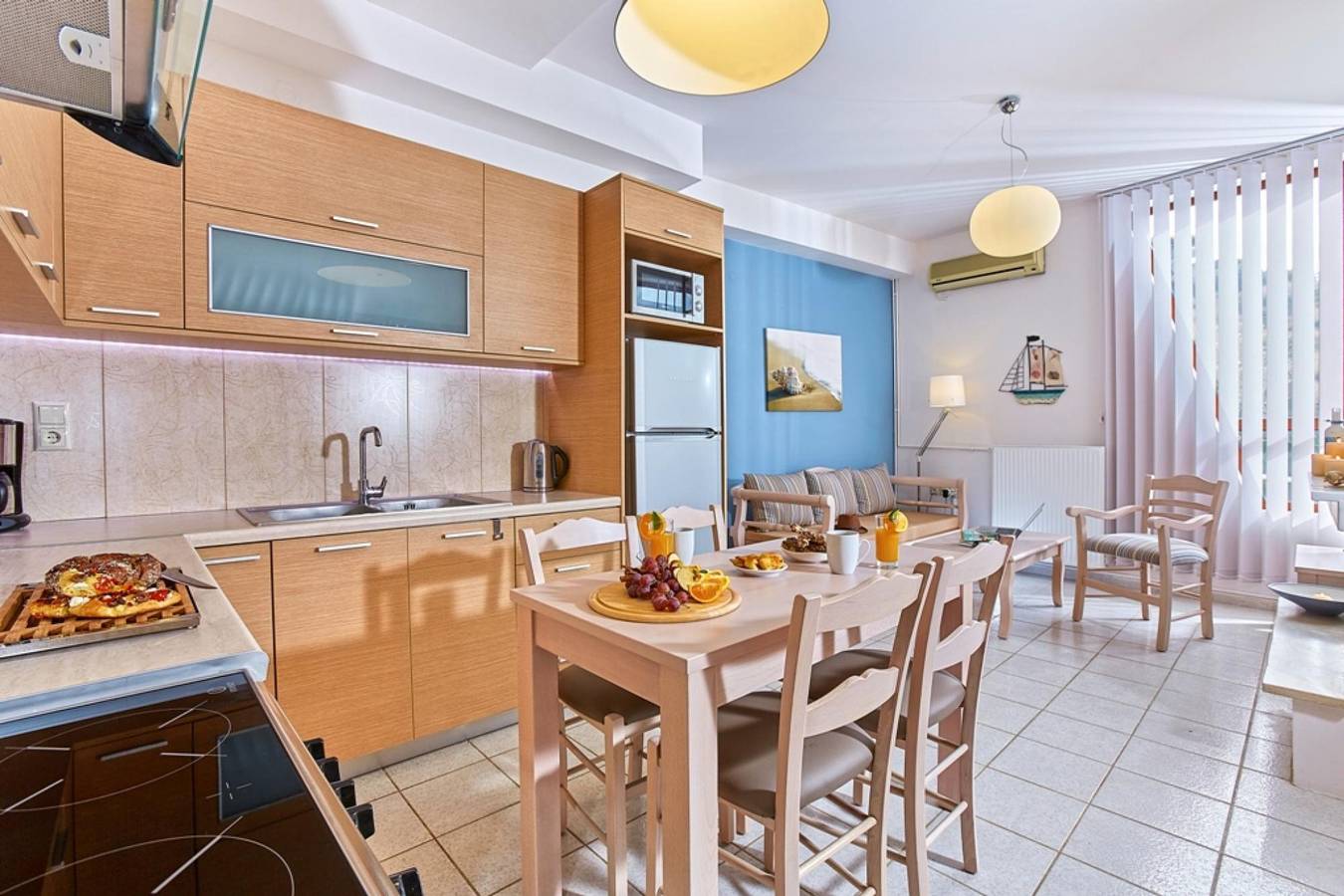 Vakantieappartement voor 5 Personen in Achlada, Noord-Kreta