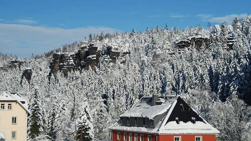 Ferienwohnung für 2 Personen, mit Sauna und Terrasse in Rosenthal-Bielatal - 2
