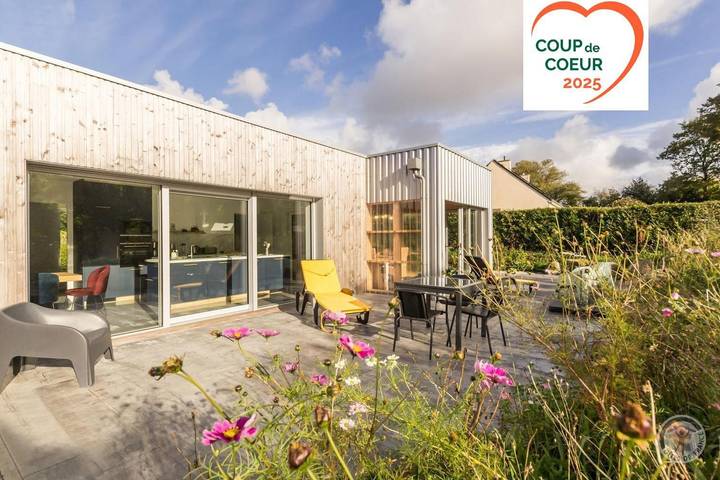 Gîte pour 6 personnes, avec terrasse et jardin