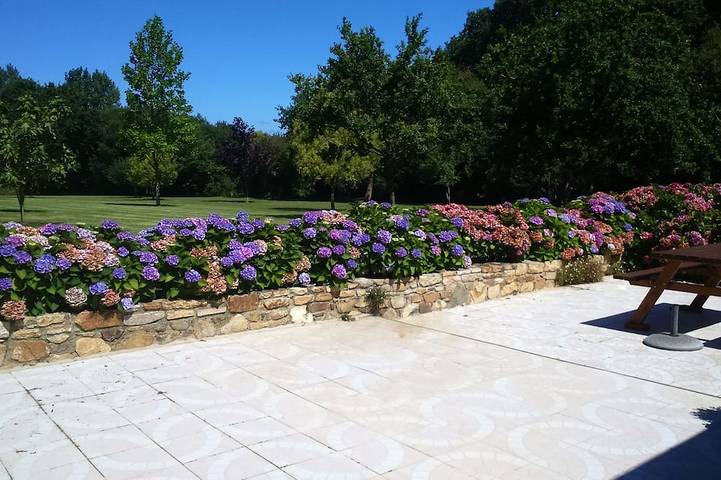 Maison de vacances pour 4 personnes, avec jardin à Pleubian