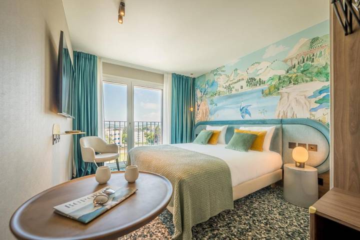 Hôtel pour 2 personnes, avec Vue à Bulle