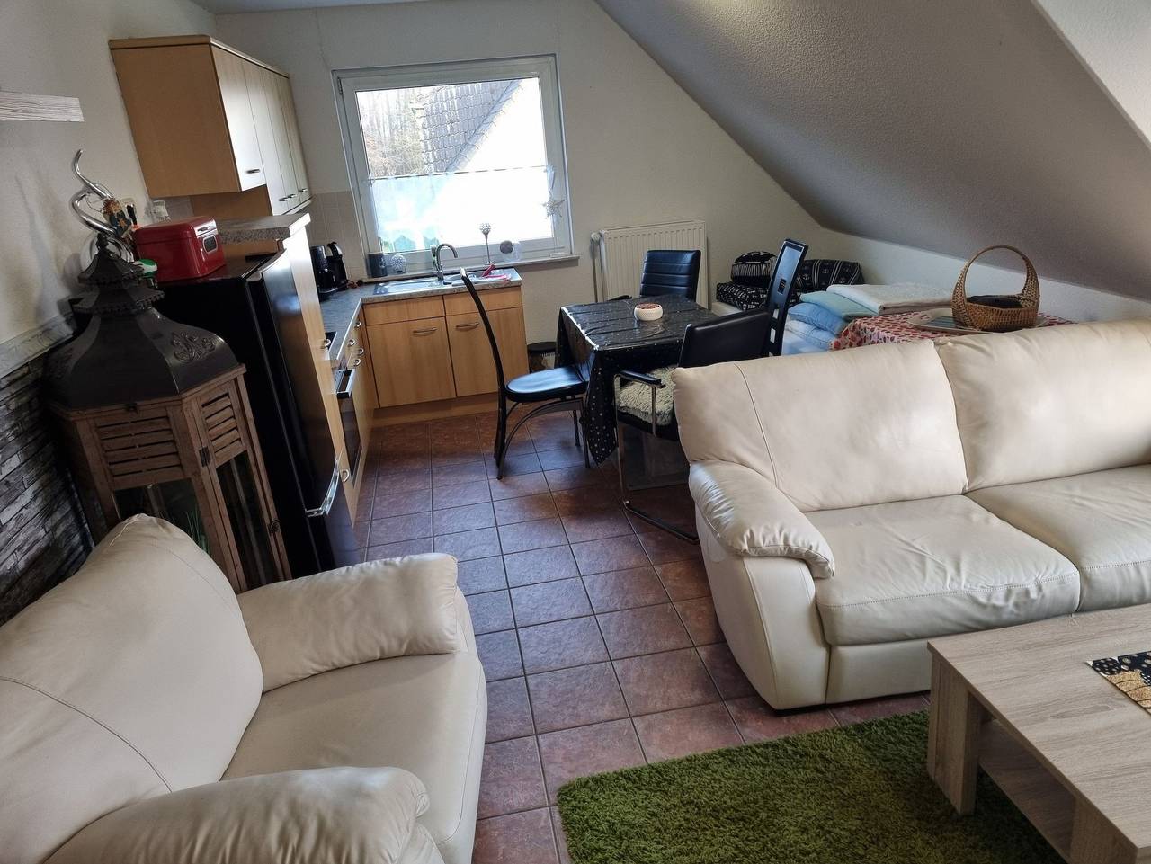 Ganze Ferienwohnung, Ferienwohnung am Teich - Ferienwohnung oben in Lütow, Usedomer Norden