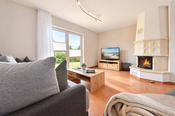 Ferienhaus für 10 Personen, mit Terrasse und Garten sowie Ausblick in Pudagla