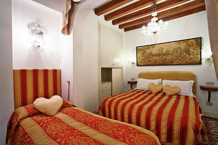 Apartahotel para 4 personas en Venecia