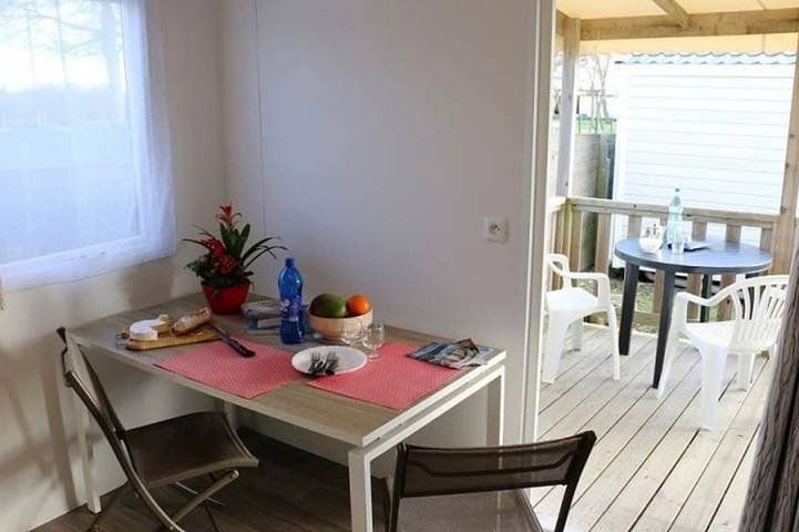 Mobil home pour 2 personnes dans Plage de Landrezac - 4