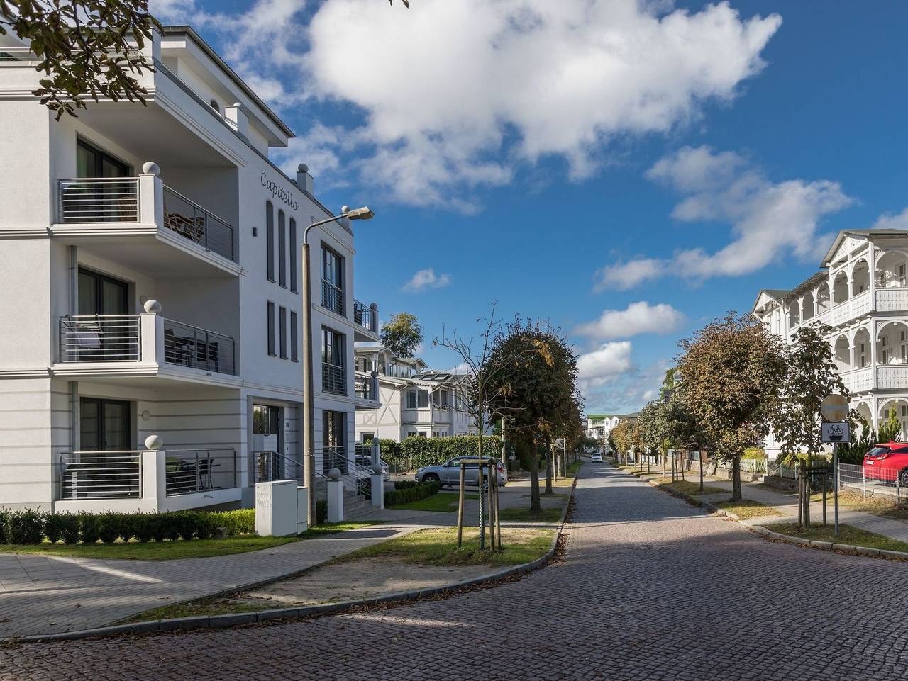 Ganze Ferienwohnung, Residenz Capitello, App. 04 - am Kurpark, Strandnah in Ostseebad Binz, Binz