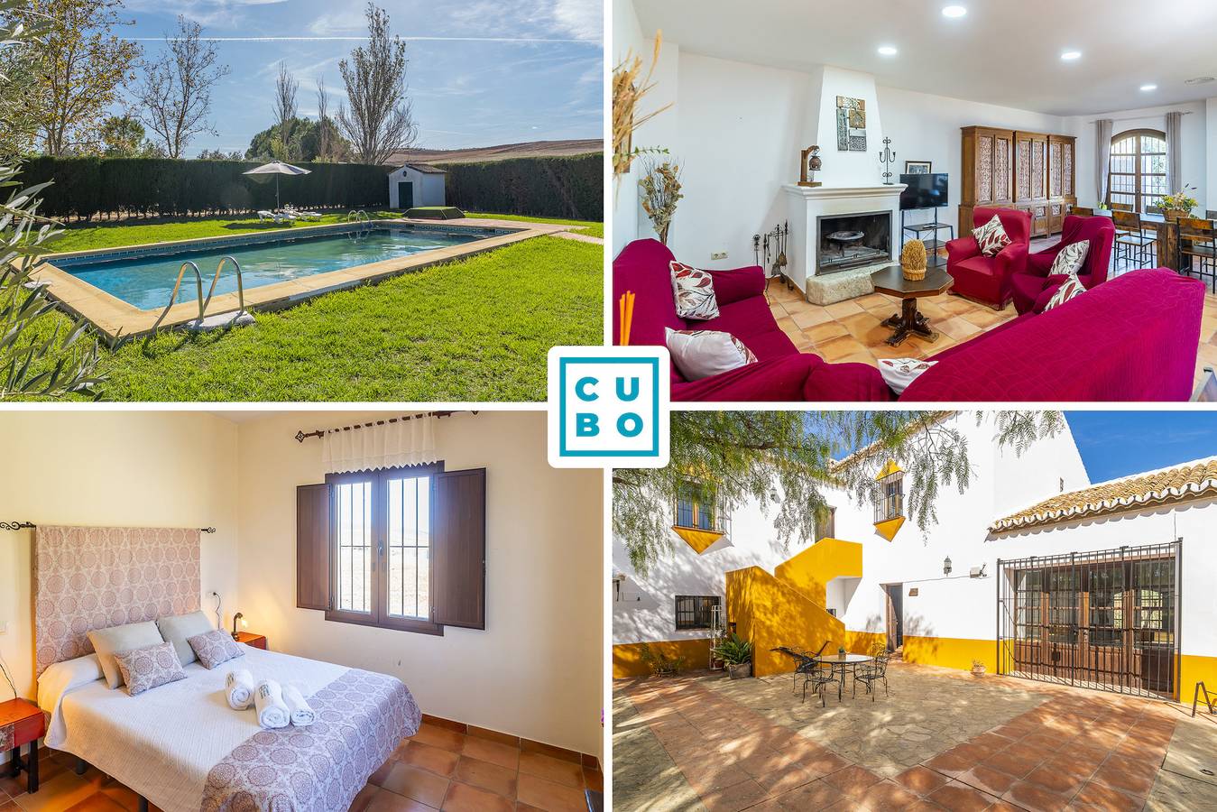 Cubo's Casa Rural La Camorra Cortijo el Puntal in Teba, Málaga Provinz