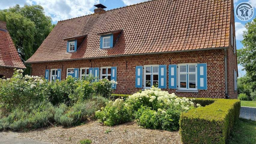 Gîte für 12 Personen, mit Terrasse und Garten, mit Haustier in Nord-Pas-de-Calais