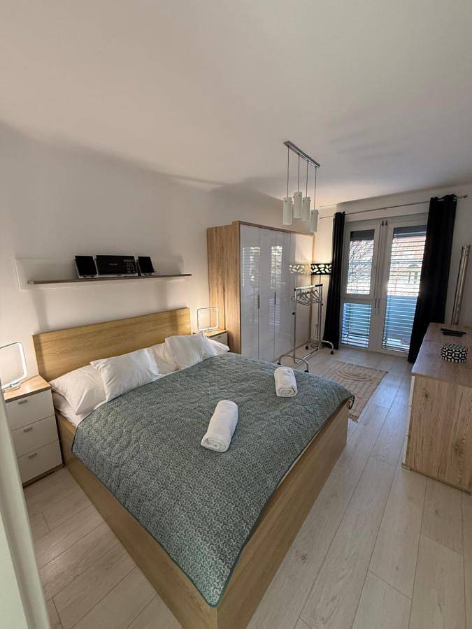 Cały apartament, Belvárosi Luxus Apartman in Baja, Komitat Bács-Kiskun