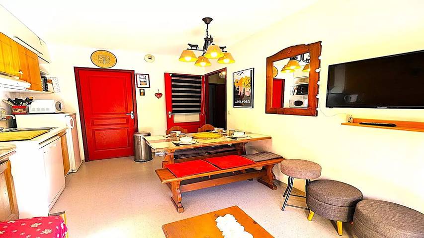 Gîte pour 6 personnes, avec balcon et vue à Pelvoux - 3