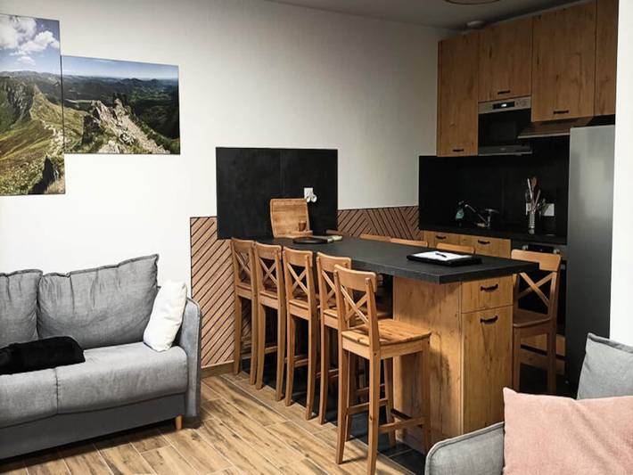 Location de vacances pour 10 personnes, avec terrasse dans Le Lioran