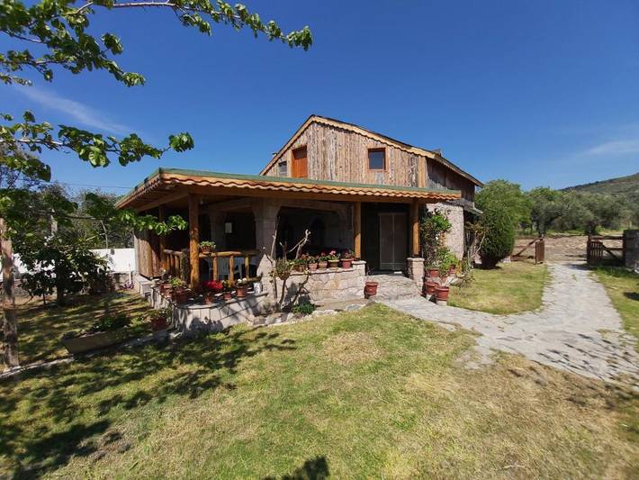 Ferienhaus für 7 Personen, mit Terrasse und Garten sowie Ausblick