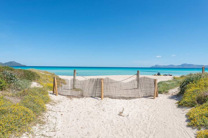 Apartamento para 8 personas, con Terraza en Playa de Muro