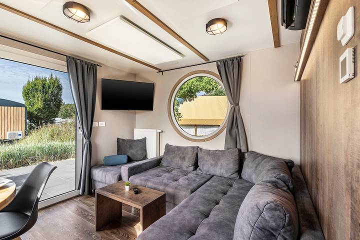 Ferienhaus 'Kaperfahrt' mit privater Terrasse, Wlan und Klimaanlage in Großenbrode, Ostholstein