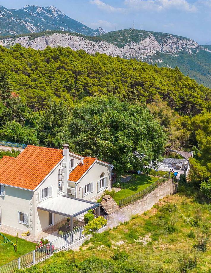 Villa Zaku in Naklice, Omiš-Riviera
