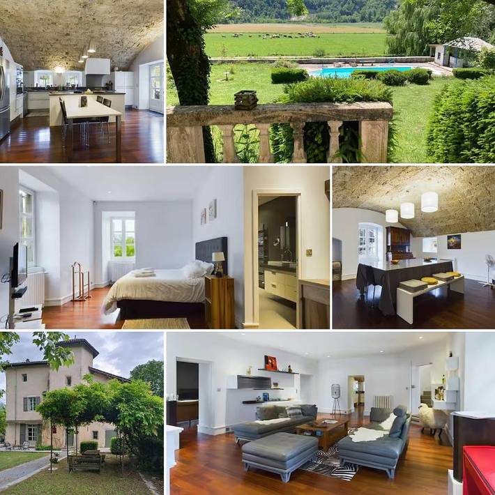 Location de vacances pour 12 personnes, avec jardin et piscine à Saint-Just-de-Claix - 3