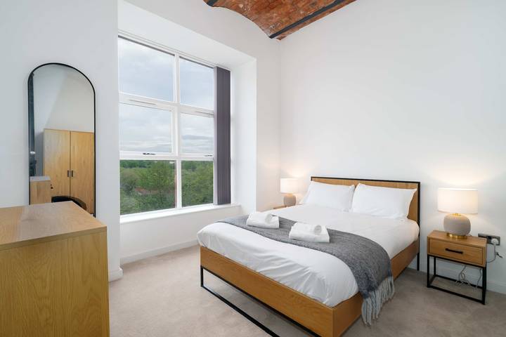 Ganze Wohnung, Contemporary 2 Bedroom Apartment in Manchester in Manchester, Greater Manchester