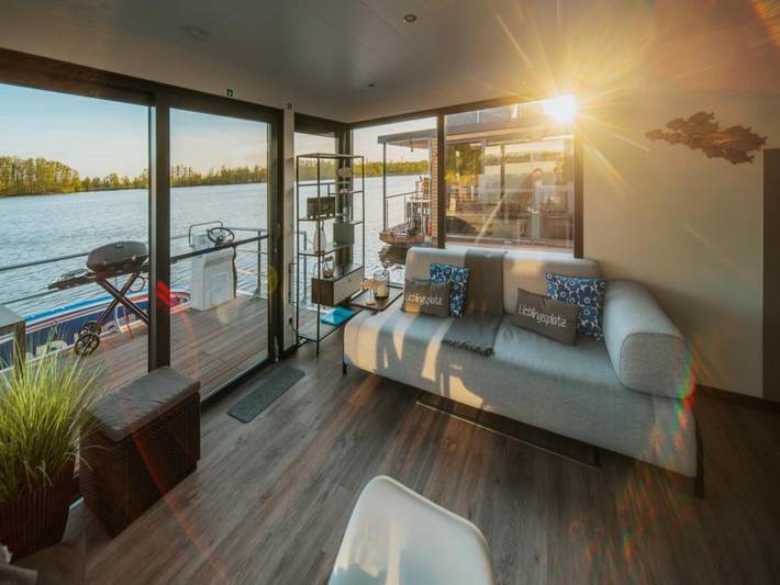 Hausboot für 2 Personen, mit Terrasse in Brandenburg - 3