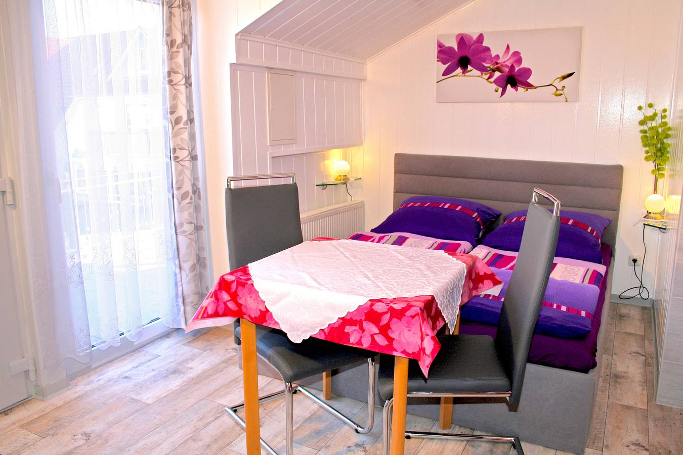 Appartement de vacances entier, Ostseeoase Zingst - Apartment / Zimmer, mit Balkon, max. 2 Personen in Zingst, Péninsule Fischland-Darss-Zingst
