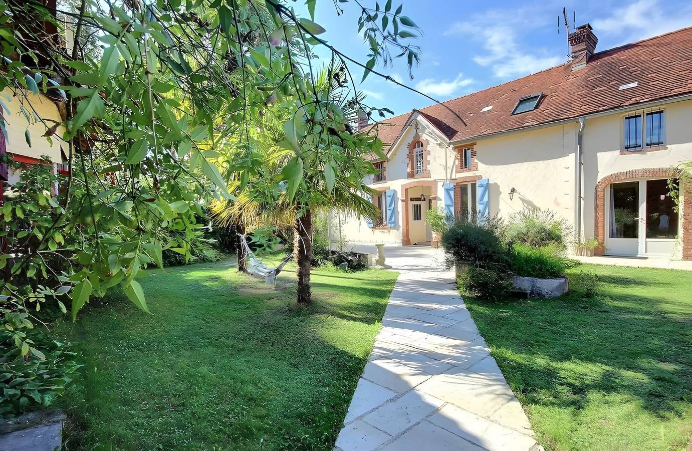 Casa vacacional «Le Clos Fleuri» con vistas a la montaña, Wi-Fi y aire acondicionado in Ponson-Debat-Pouts, Béarn