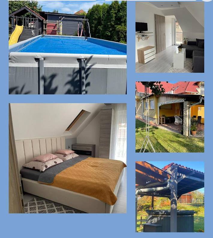Ferienwohnung für 3 Personen, mit Ausblick und Garten sowie Seeblick und Pool - 1