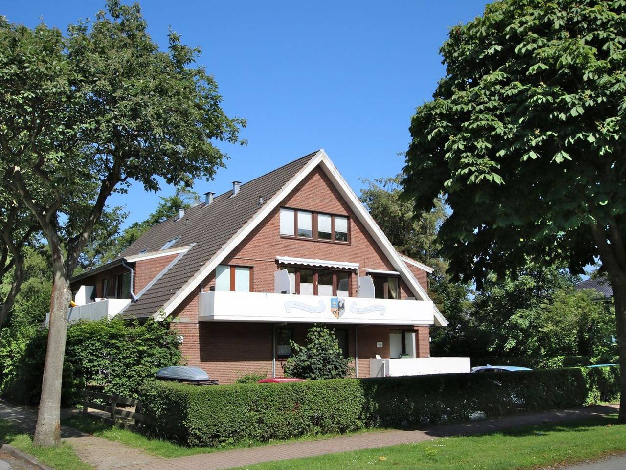 Ganze Ferienwohnung, Badestraße 80, Whg. 1, Goting Hus - Ferienwohnung im Hochparterre,  2- Zimmer mit ca. 40 m² Wohnfläche und Ostbalkon in Wyk auf Föhr (Stadt), Wyk auf Föhr