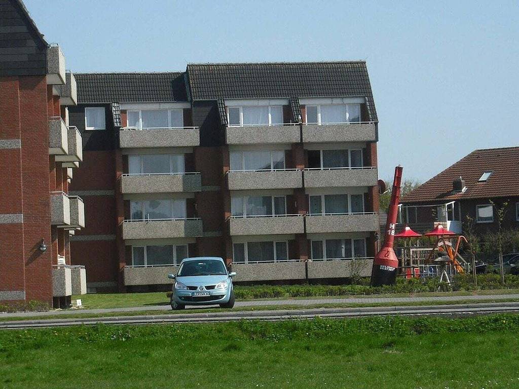Insel Borkum: Ferienwohnung mit 1 Schlafzimmer