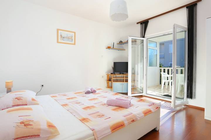 Apartament wakacyjny dla 4 osób, z balkon/ taras w Poljica