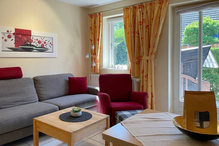 Ferienwohnung für 2 Personen, mit Garten und Terrasse sowie Sauna - 1
