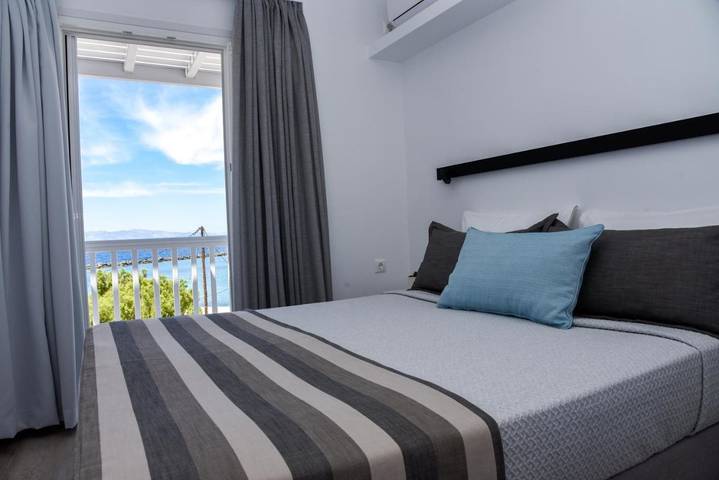 Maison d’hôte pour 2 personnes, avec Balcon et Vue dans Tinos