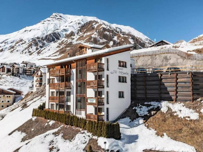 Vakantieappartement voor 2 personen, met balkon in Samnaun
