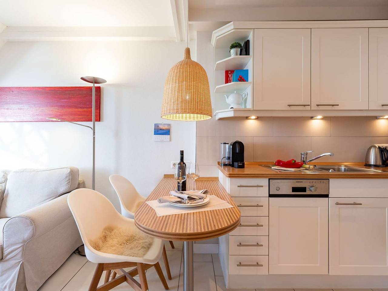 Ganze Ferienwohnung, Strandmuschel im Haus Südstrand - Strandmuschel im Haus Südstrand in Wyk auf Föhr (Stadt), Wyk auf Föhr