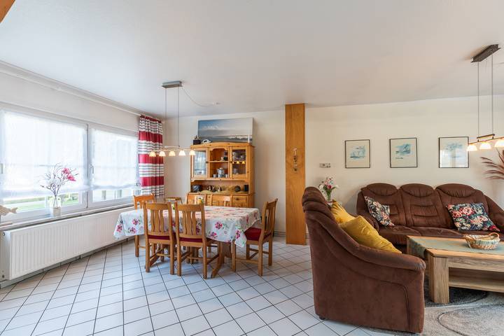 Ferienhaus mit Meerblick für 4 Personen, mit Garten
