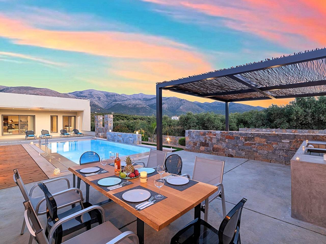 Für 12 Personen in Sisi, Kreta (Ost-Kreta) in Sisi, Lasithi