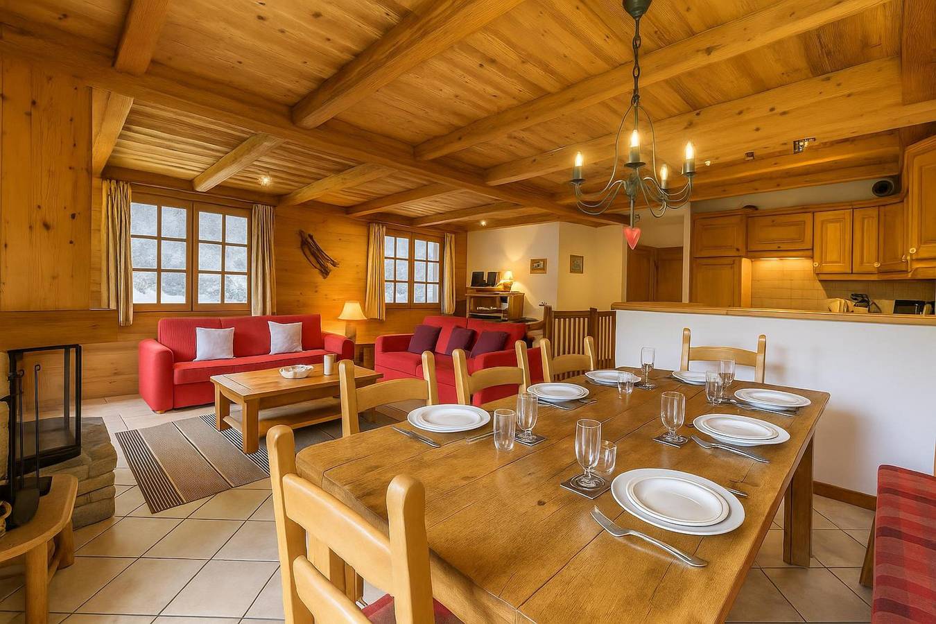 Ganze Wohnung, Chalets d'Henri 67 in Les Grandes Montets, Chamonix