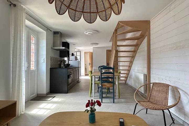 Maison d’hôte pour 4 personnes, avec Jardin à Picauville