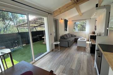 Gîte pour 4 personnes, avec jardin à La Bouilladisse