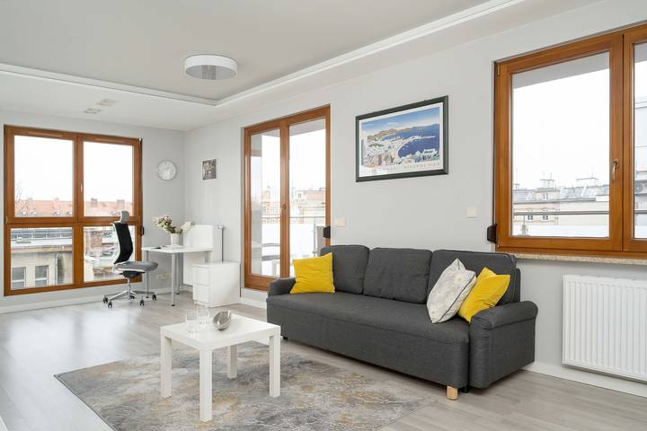 Ferienwohnung für 4 Personen, mit Terrasse in Breslau