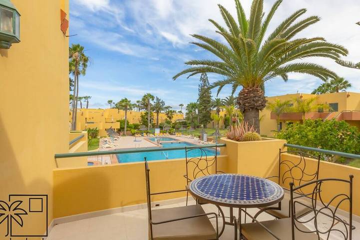 Apartamento de vacaciones para 4 personas, con piscina y jardín - 1