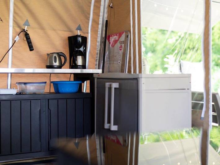 Zelt für 5 Personen, mit Terrasse in Luxemburg - 4