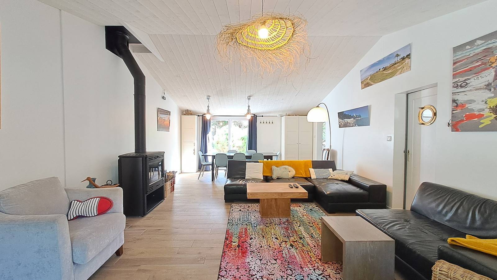 Isola di Noirmoutier – T4-villa op het duin, 100 meter van het zandstrand in La Guérinière, Noirmoutier