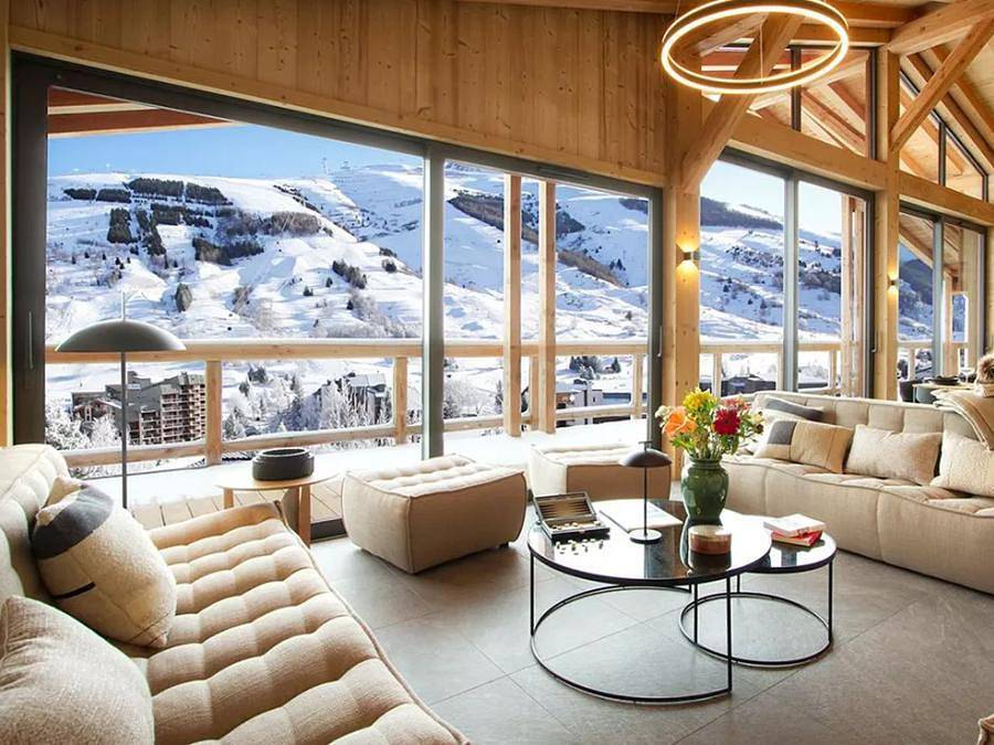 Chalet l'Ours Brun - Les Deux Alpes - Chalet 14 personen - Chalet 14 Personen (ca. 250 m²) in Villard-Notre-Dame, Les Deux Alpes